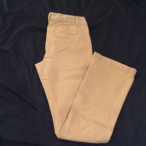 Mossimo mid-rise boot cut khakis